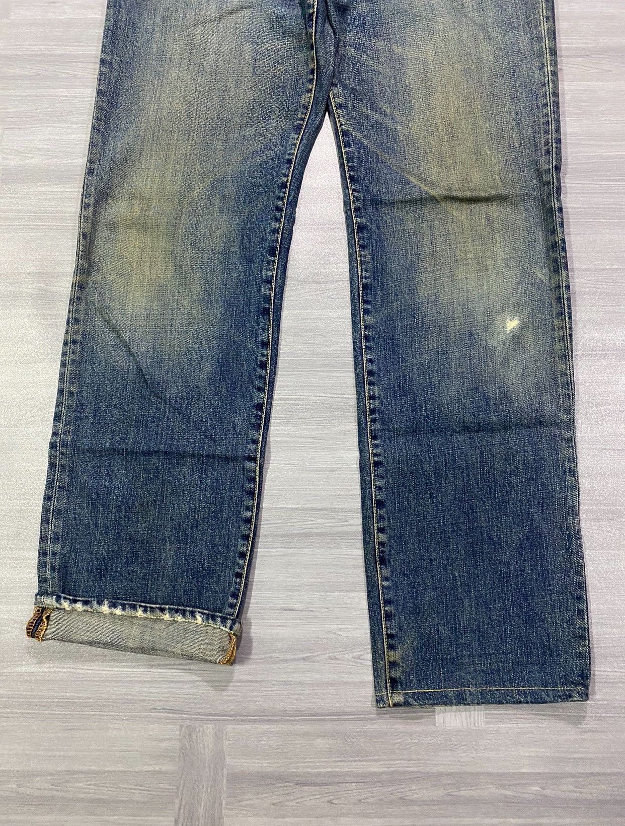 Uniqlo Vintage Uniqlo S-002 Jeans Denim Size US 35 - 3 Thumbnail