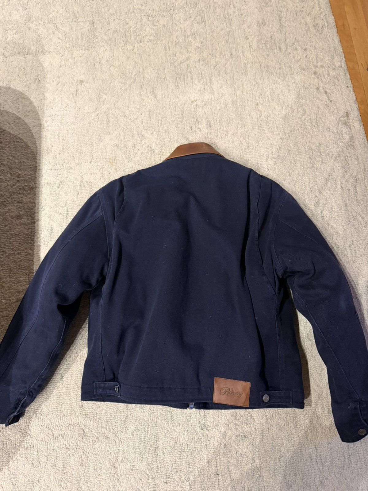Ronning Vintage Navy Work Jacket Size Medium in Blue, Men's — image 4 of 6