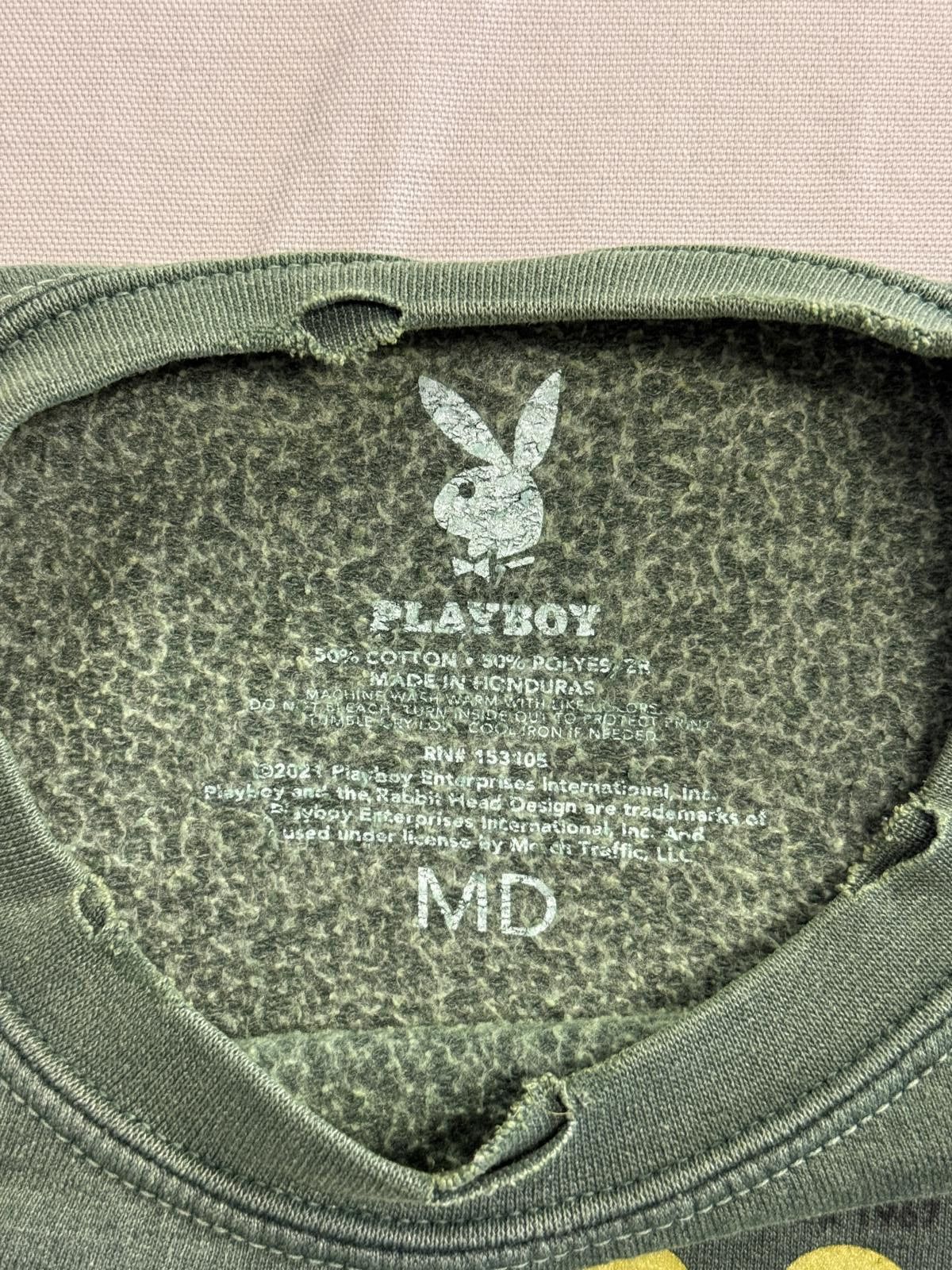 Playboy Playboy Boy Bunny Crewneck - Victoria Vetri Angela Dorian -M Size US M / EU 48-50 / 2 - 2 Thumbnail