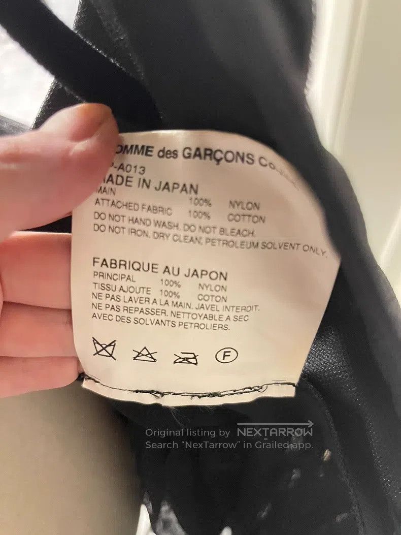 Comme des Garcons Comme des Garcons Black net strapless dress Size S / US 4 / IT 40 - 7 Thumbnail