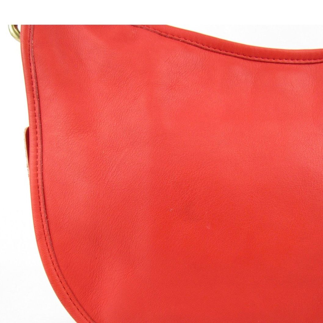 Coach Coach Vintage Red Leather Swinger Bag Size ONE SIZE - 7 Thumbnail