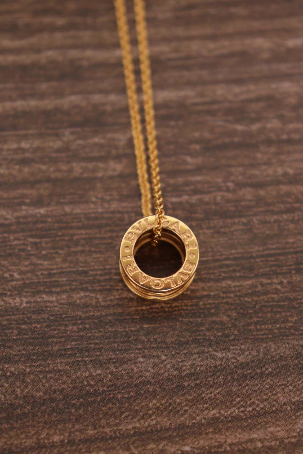 Bvlgari BVLGARI Spring Necklace 18K Rose Gold 45.5cm 2018.07 Card Size ONE SIZE - 4 Thumbnail