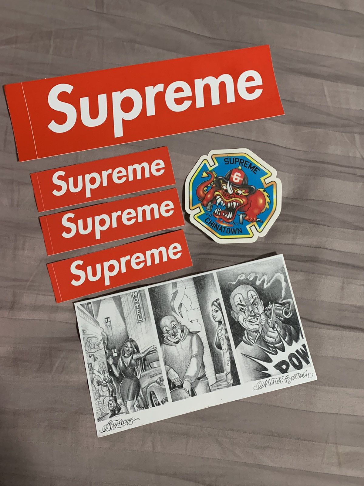 Supreme Supreme Sticker Bundle (6 Pieces) Size ONE SIZE - 1 Preview