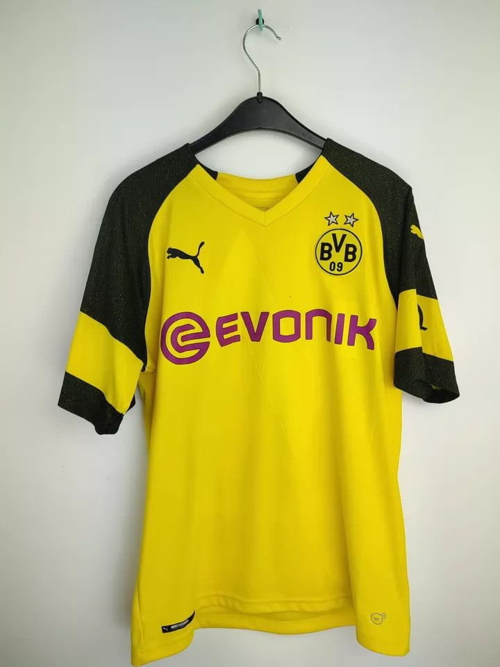 Puma Chris#33 Bundesliga 2018-19 Borussia Dortmund Kit Soccer Size US L / EU 52-54 / 3 - 1 Thumbnail