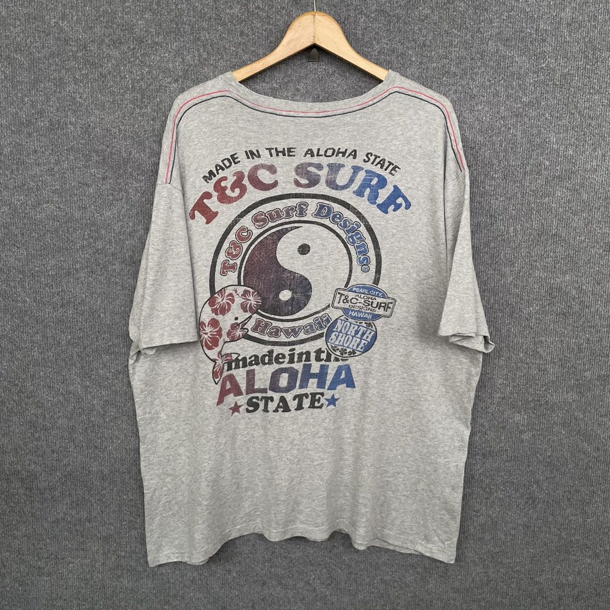 Vintage Y2K T&C Surf Crazy Backhit T Shirt Size US XXL / EU 58 / 5 - 1 Thumbnail