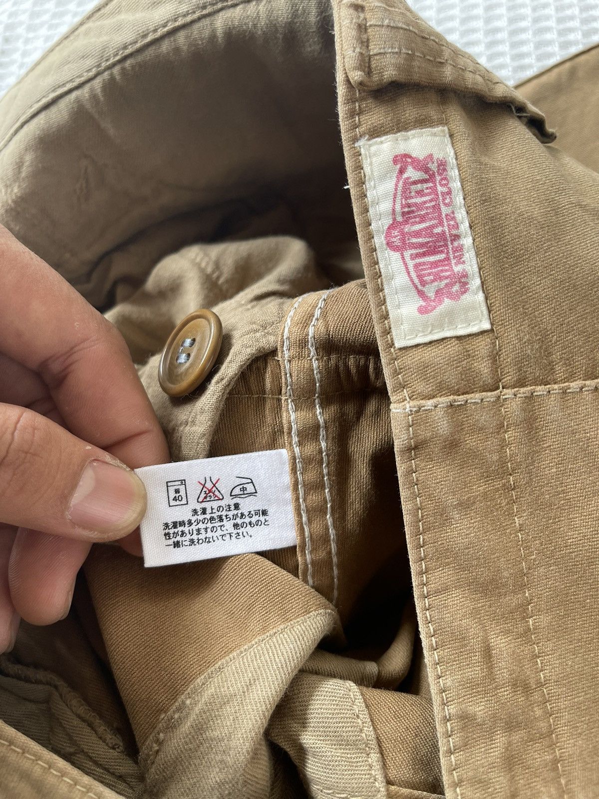 HOLLYWOOD RANCH MARKET Vintage’90s🔥HR MARKET BUZZ RICKSON🔥Extra Heavy Cargo Pants Size US 31 - 14 Thumbnail
