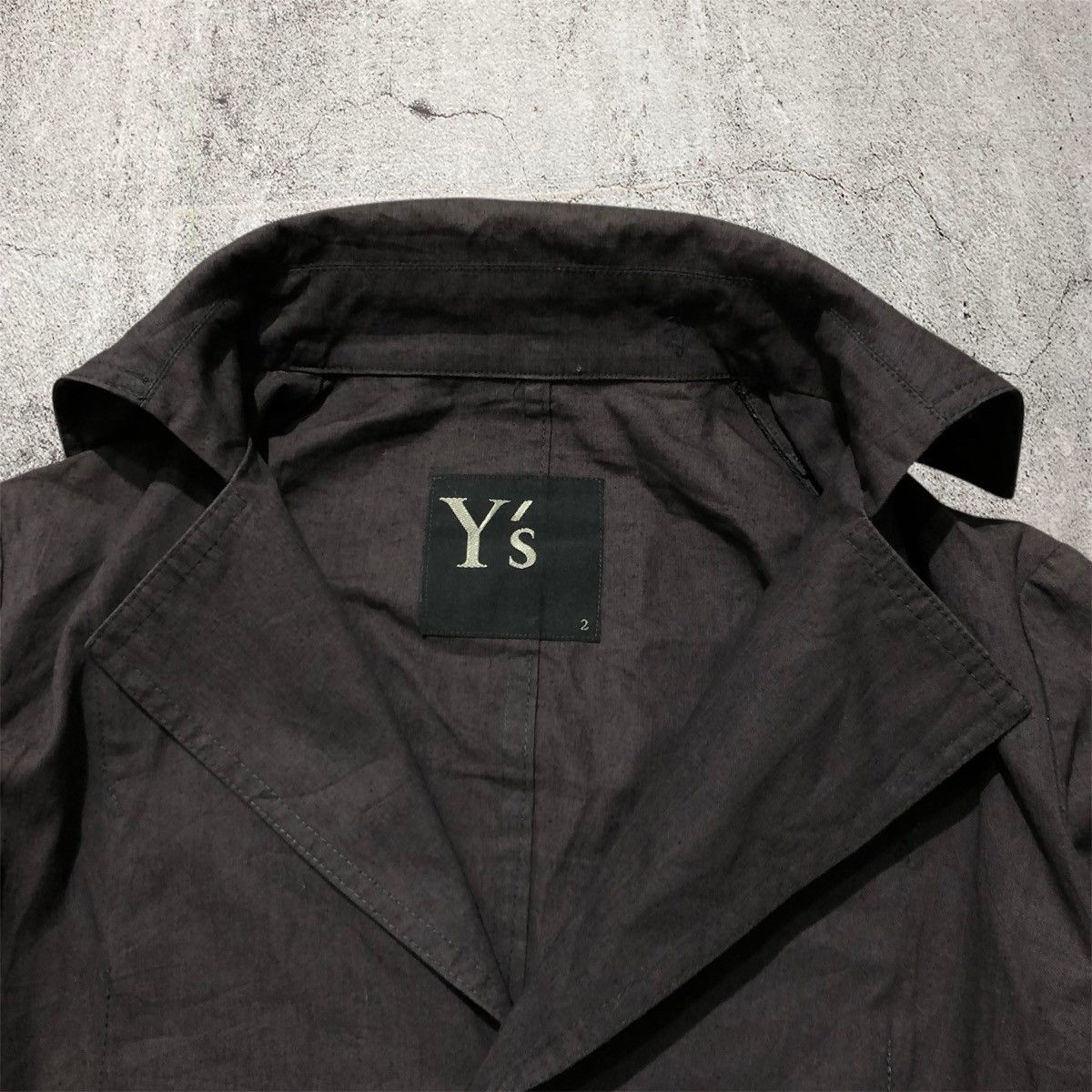 Yohji Yamamoto 🇯🇵 1990s Vintage Yohji Yamamoto Y’s Cropped Jacket Luxury Size M / US 6-8 / IT 42-44 - 9 Thumbnail