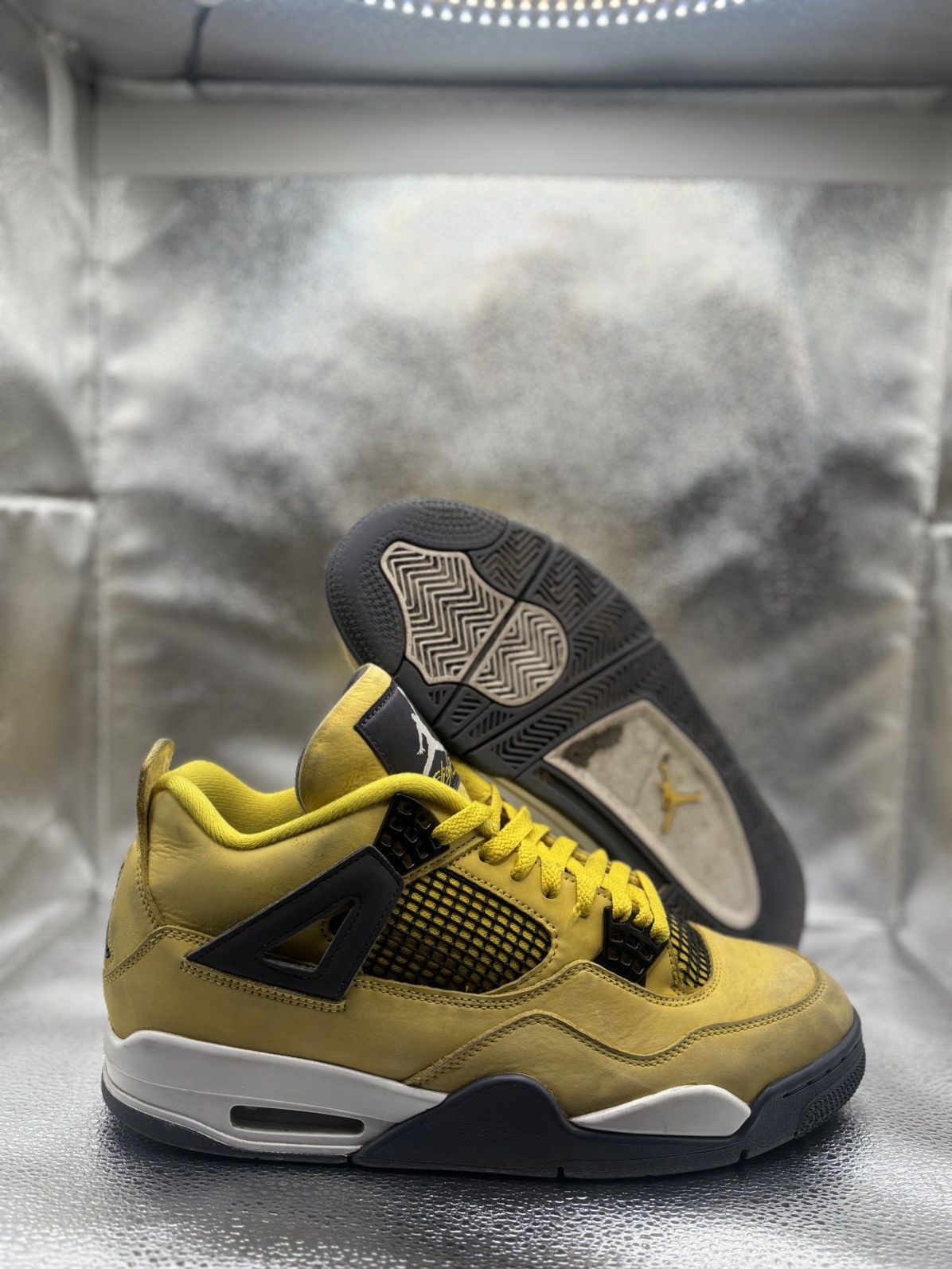 Jordan Brand Air Jordan 4 lighting Size US 11.5 / EU 44-45 - 1 Thumbnail