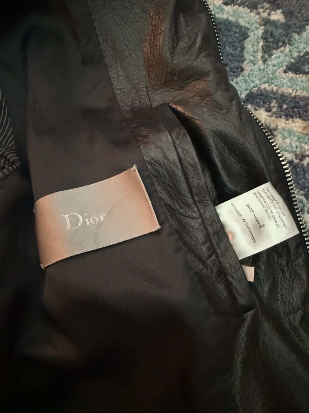 Hedi Slimane Dior Homme SS07 campaign leather jacket Size US S / EU 44-46 / 1 - 10 Thumbnail