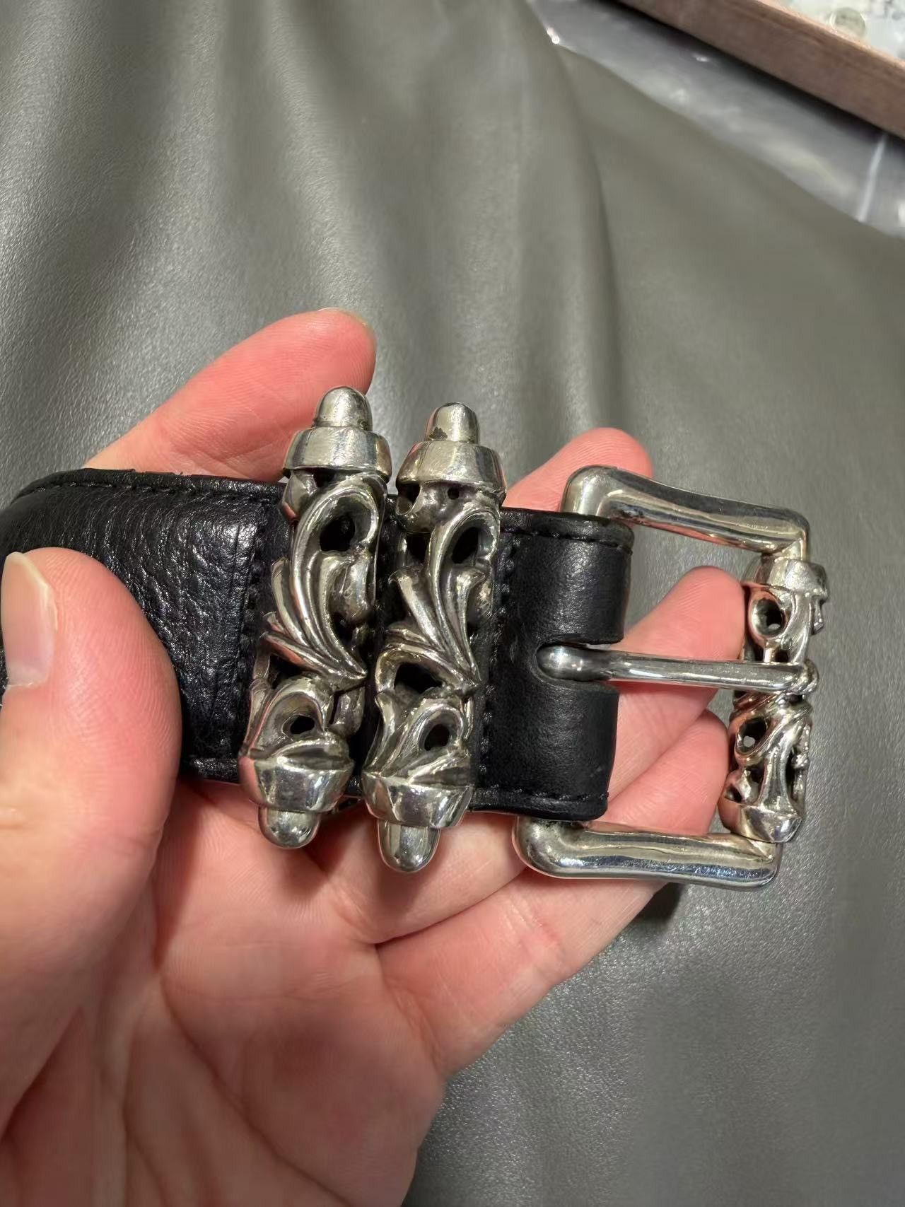 Chrome Hearts Chrome Hearts Roller Belt Size 32 - 9 Thumbnail