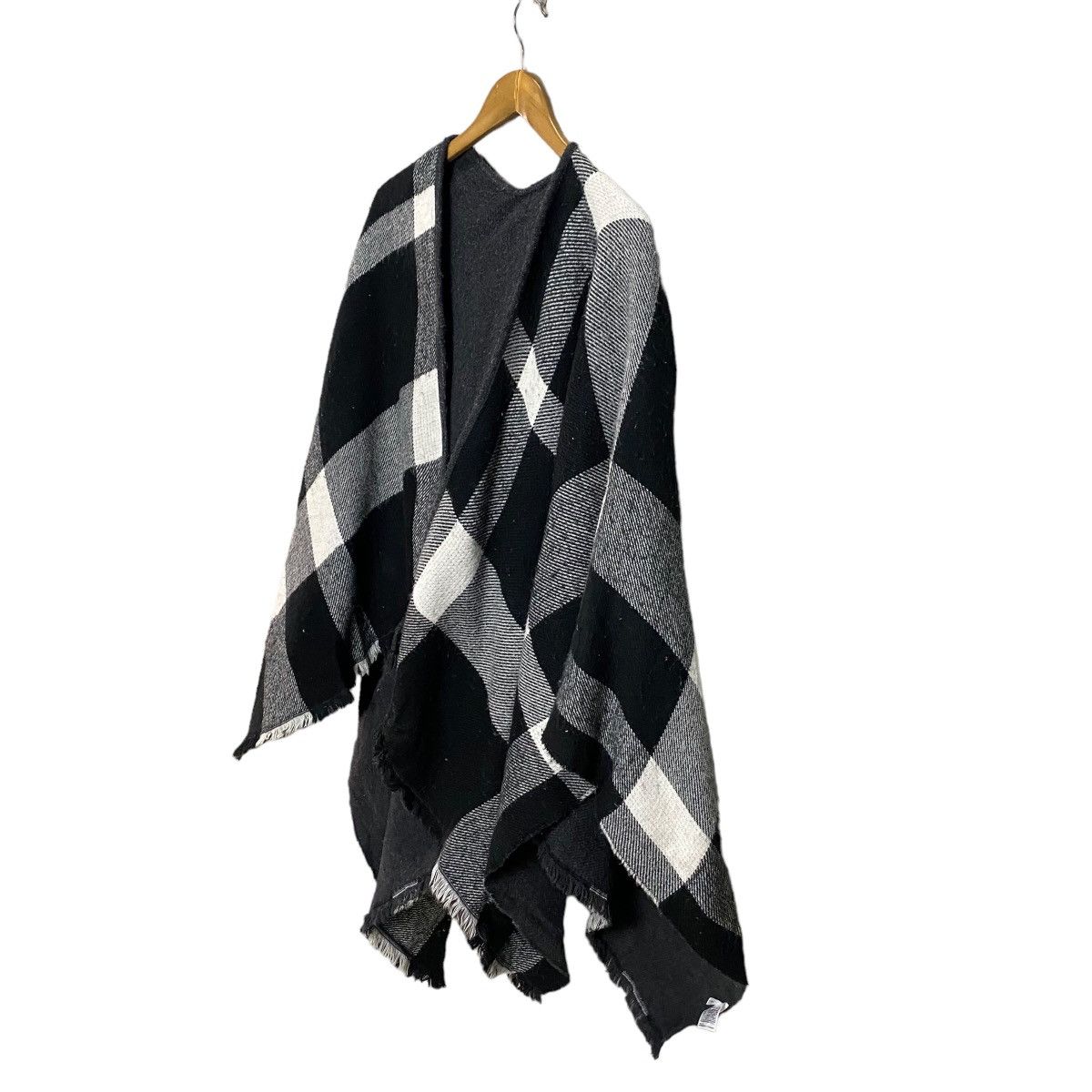 Japanese Brand × Uniqlo Uniqlo Plaid poncho Size US M / EU 48-50 / 2 - 3 Thumbnail