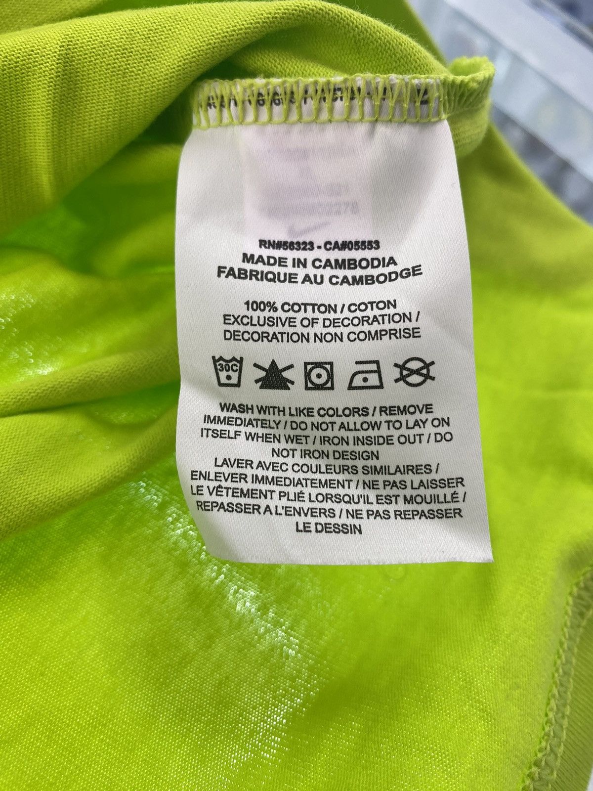 Supreme Supreme X Nike ACG tee Grid Green Size US XL / EU 56 / 4 - 3 Thumbnail