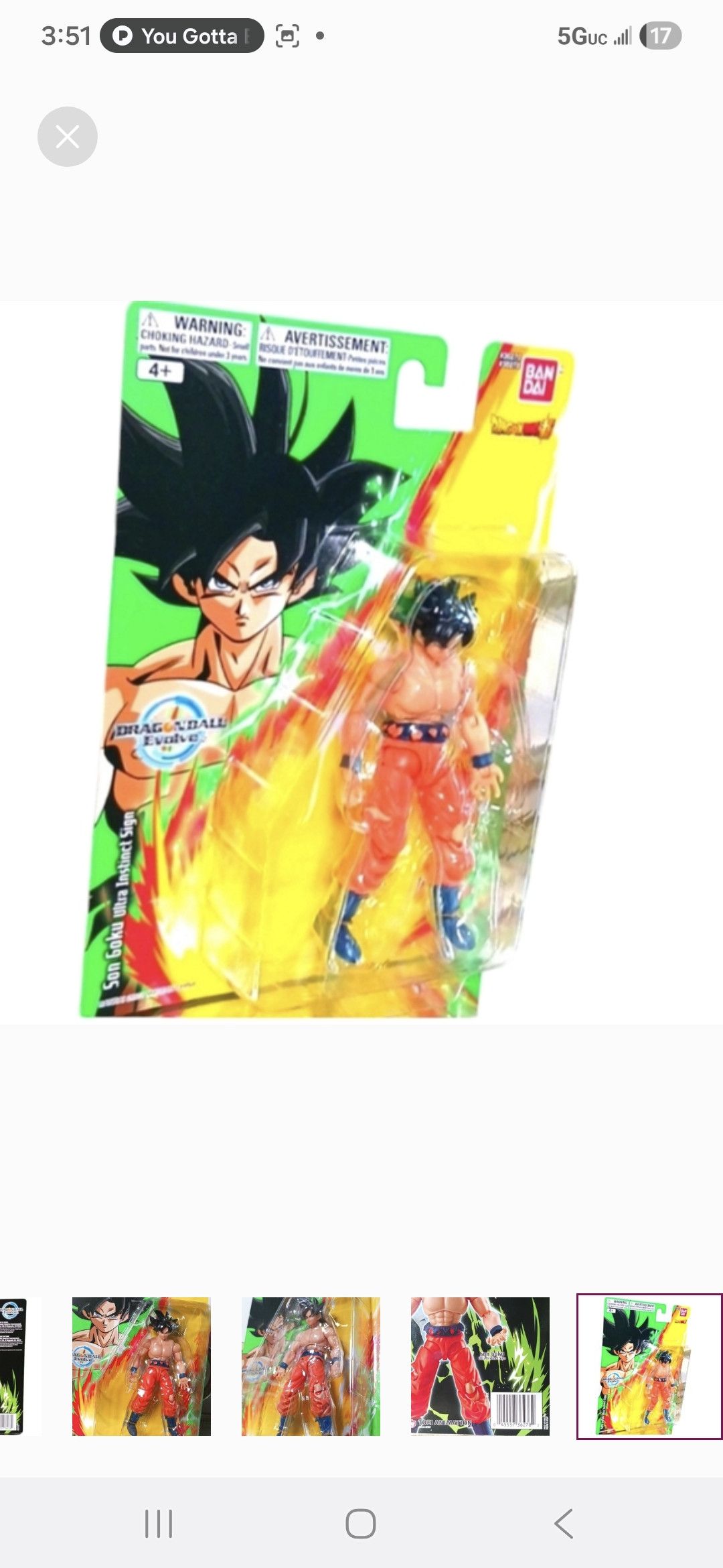Other DragonBall Super-Son Goku Ultra Instinct Sign Size ONE SIZE - 6 Thumbnail