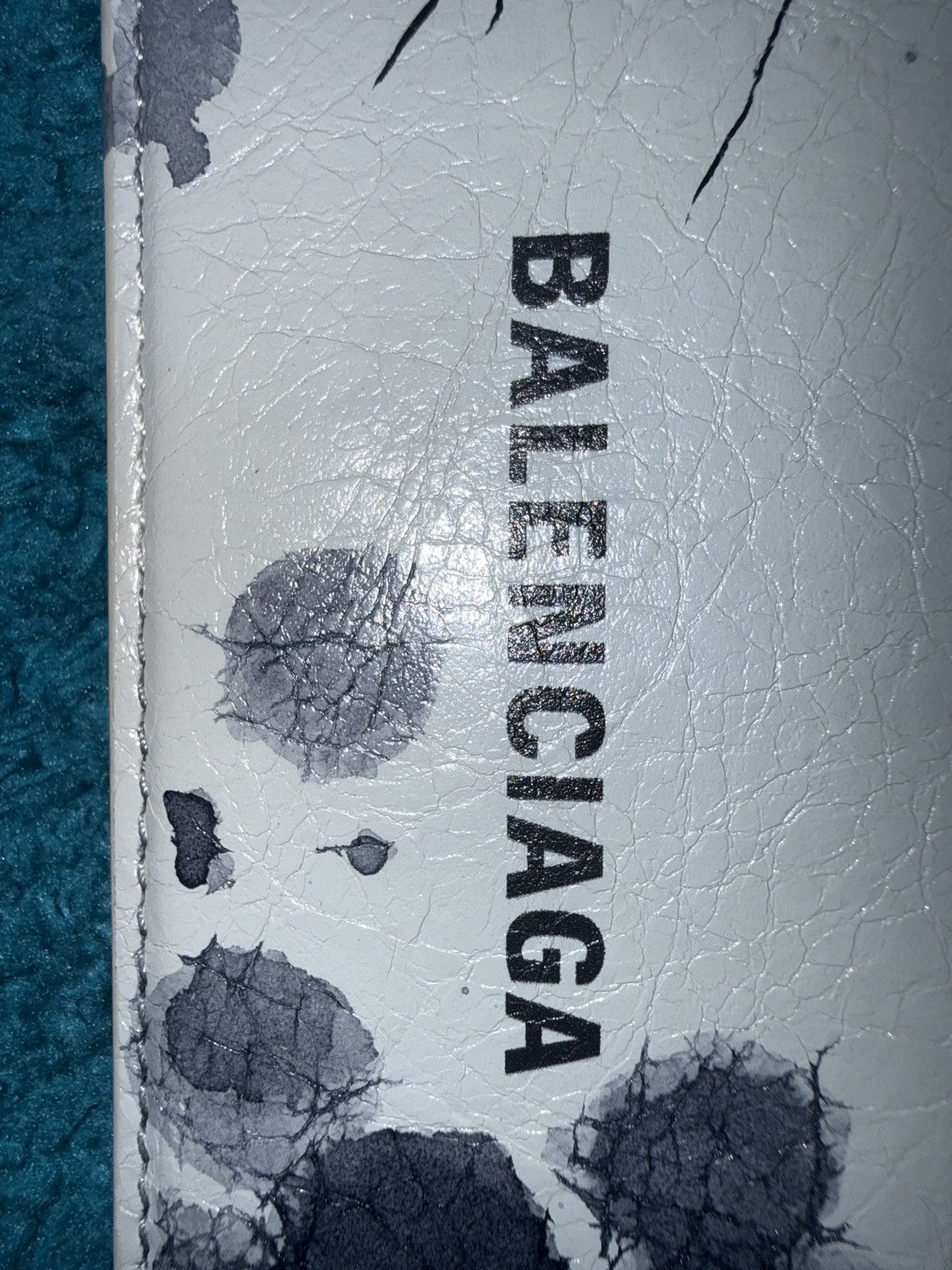 Balenciaga balenciaga paint splatter cardholder Size ONE SIZE - 7 Thumbnail