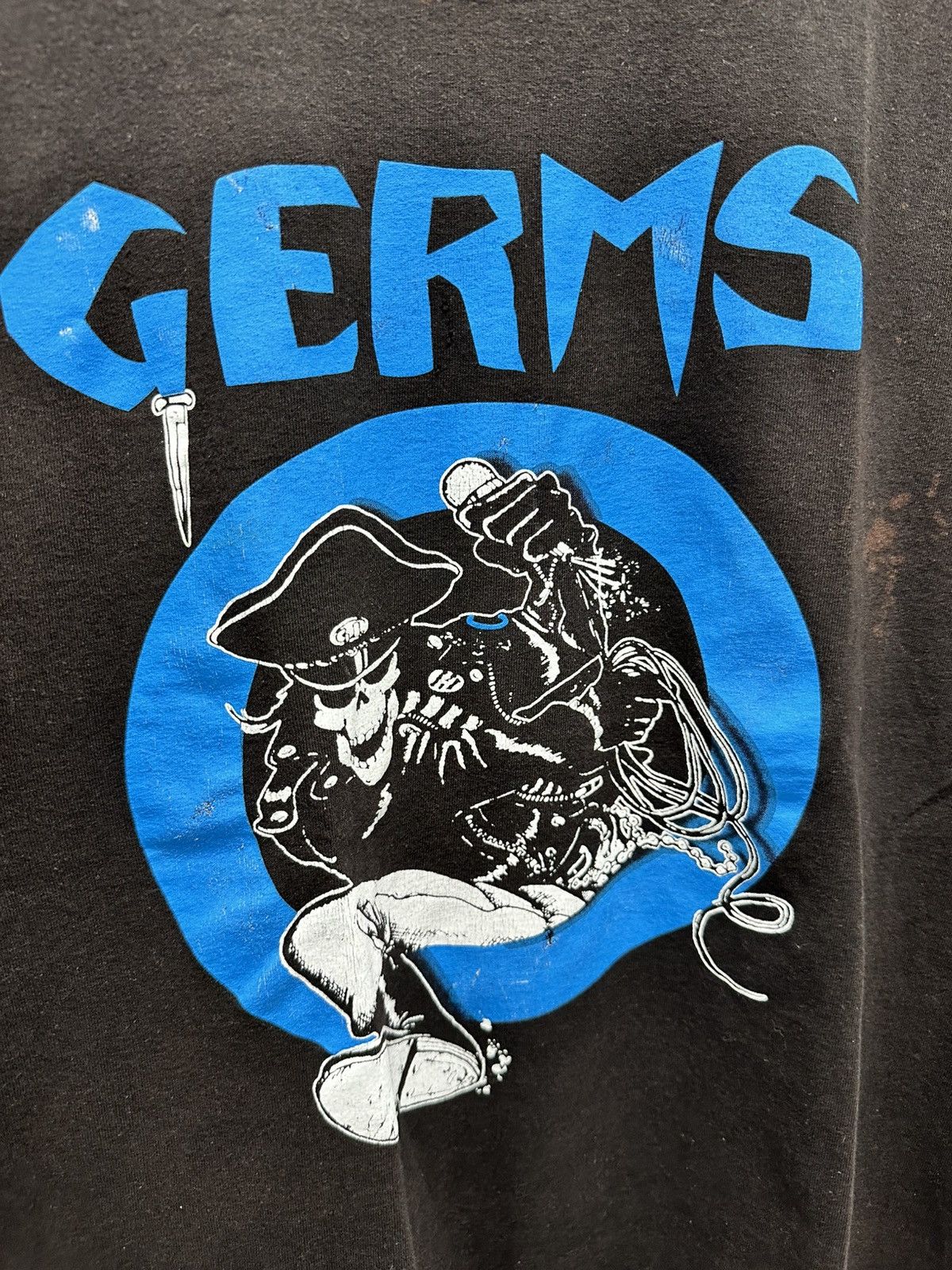Vintage The Germs Punk T- Shirt Sz Large Size US L / EU 52-54 / 3 - 1 Thumbnail
