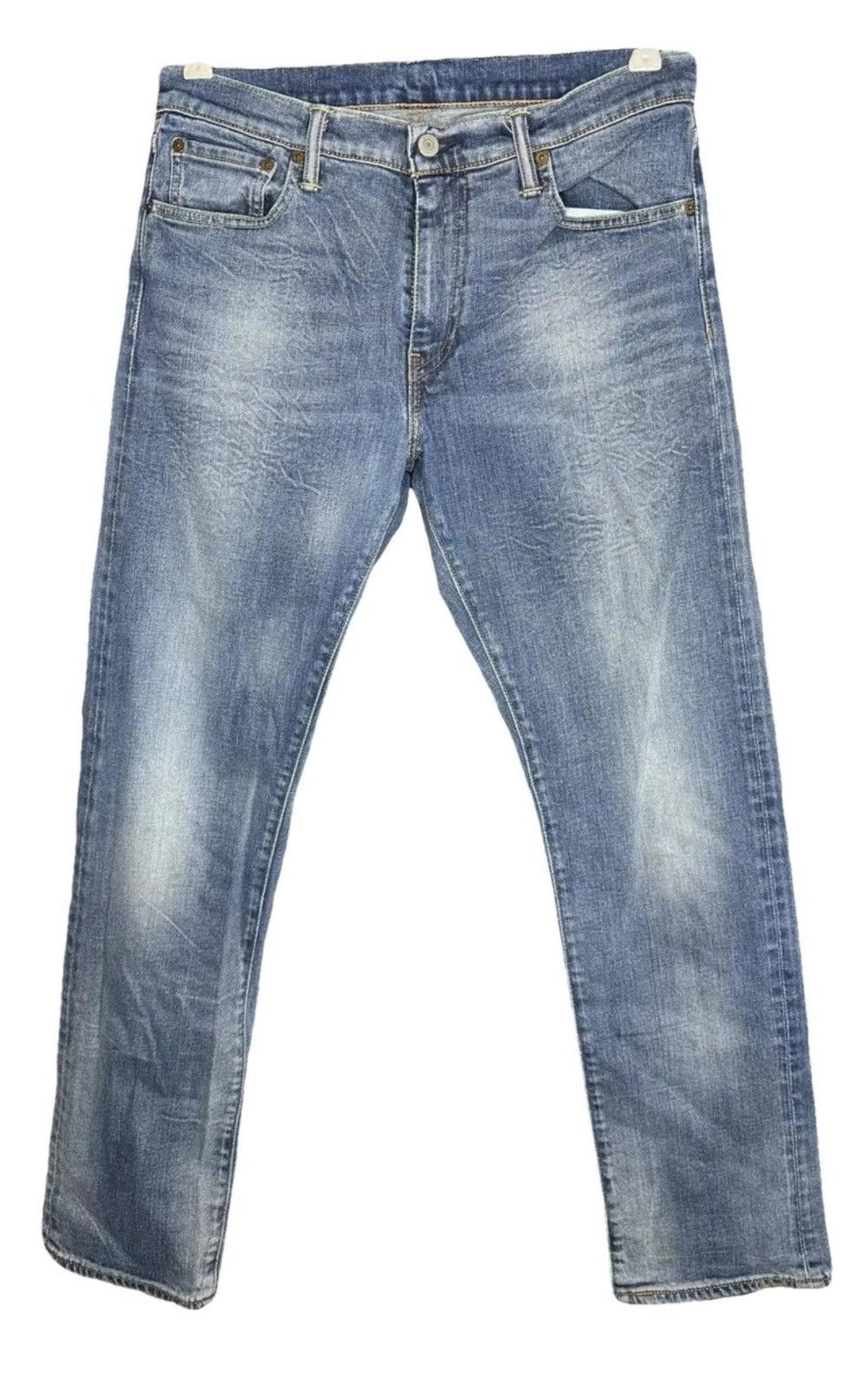 Levi's Levi’s 504 Regular Straight Jeans W32 L32 - Medium Wash Size US 32 / EU 48 - 1 Thumbnail