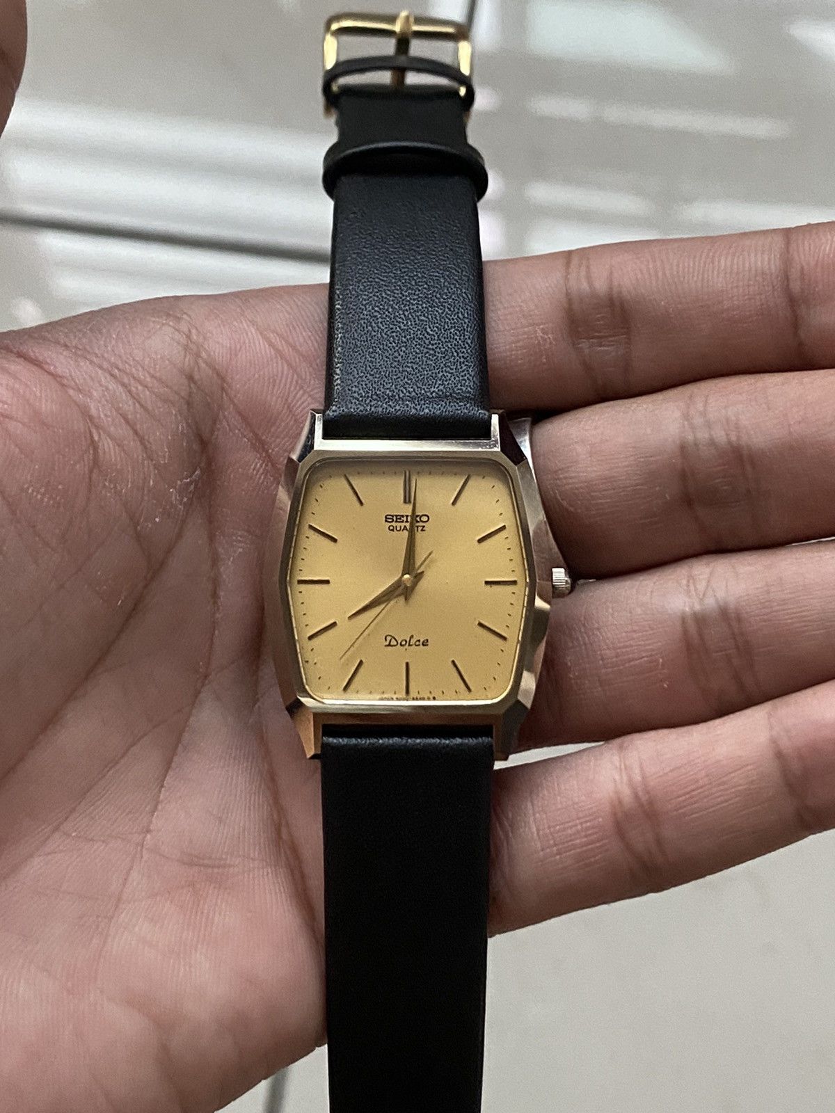 Japanese Brand × Seiko × Vintage Vintage Seiko Dolce Gold 6030 5480 Anti Scratch Japan Size ONE SIZE - 4 Thumbnail