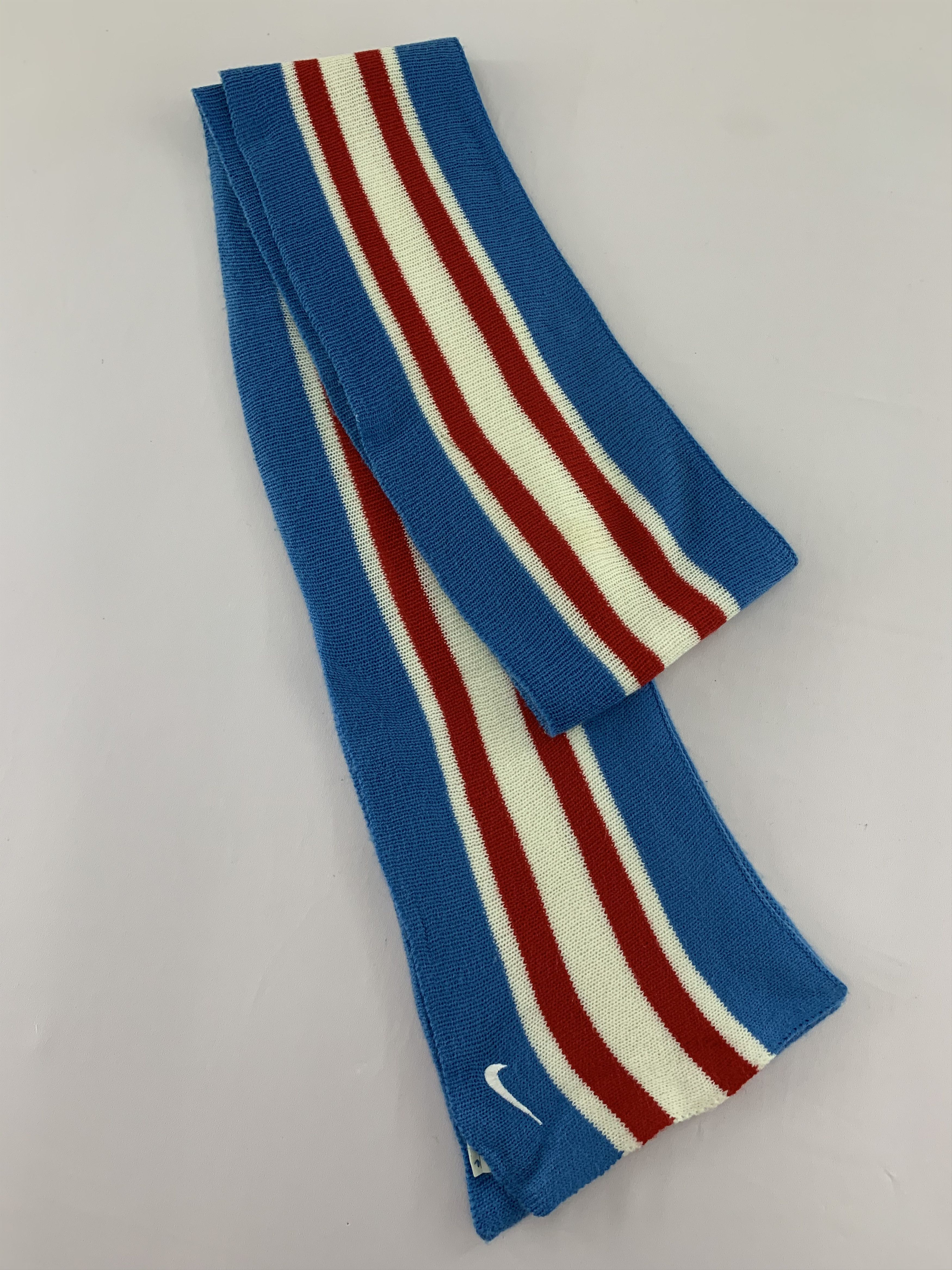 Nike Vintage Nike Scarf Wool Muffler Neck Wrap BL4174 Size ONE SIZE - 3 Thumbnail