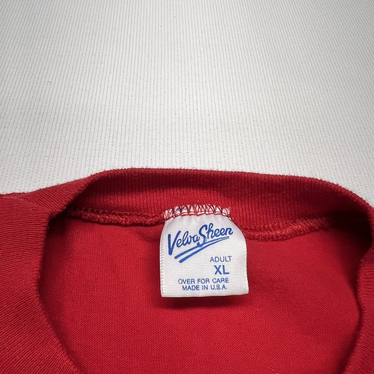 Vintage VTG AT&T Bell Laboratories Tee Shirt Red Single Stitch Size US XL / EU 56 / 4 - 11 Thumbnail