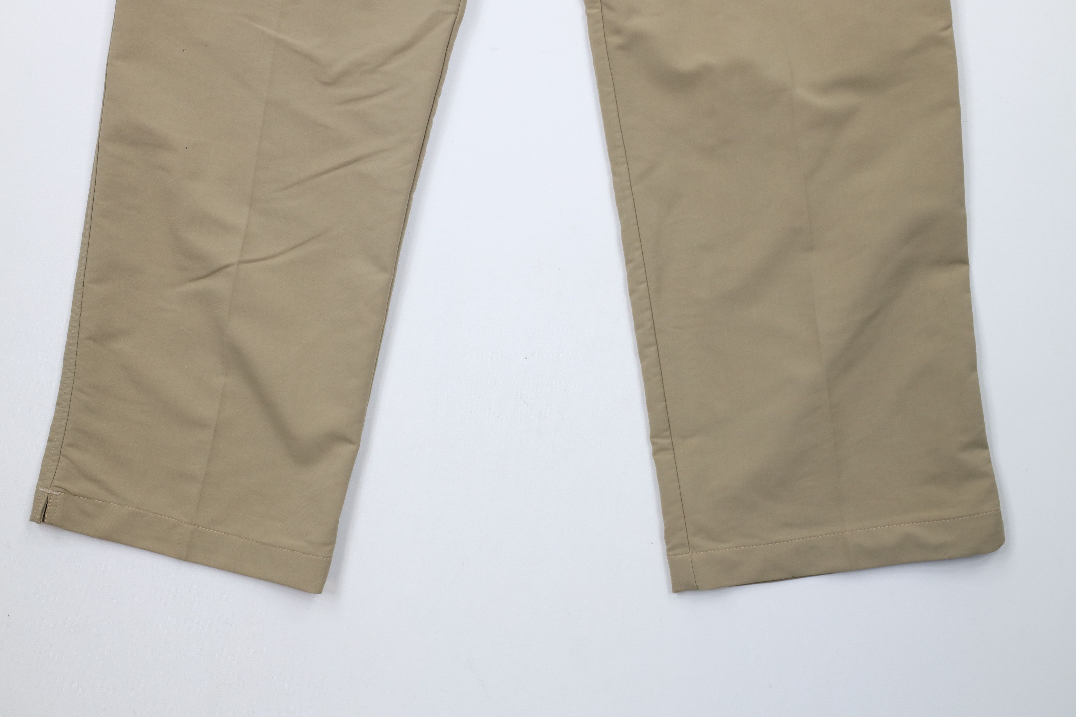 Under Armour × Vintage Under Armour Flat Front Tech Wide Leg Golfing Chino Pants Size US 34 / EU 50 - 4 Thumbnail