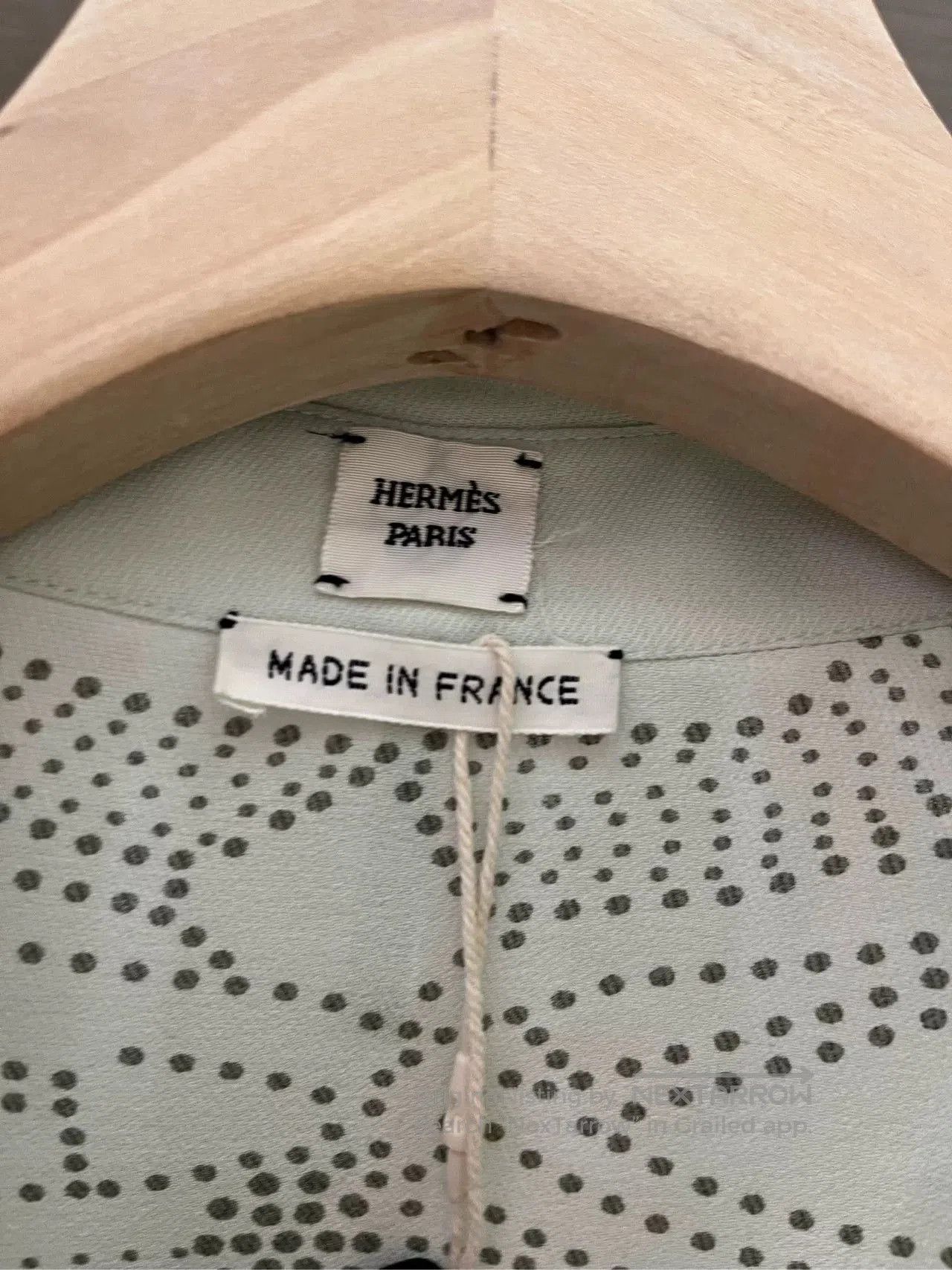 Hermes Hermes Mint Green Silk Shirt Size 34. Size US S / EU 44-46 / 1 - 7 Thumbnail