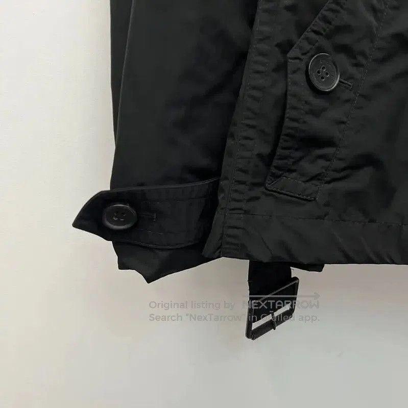 Burberry Burberry Women's Black Polyurethane Trench Coat. Size M / US 6-8 / IT 42-44 - 4 Thumbnail