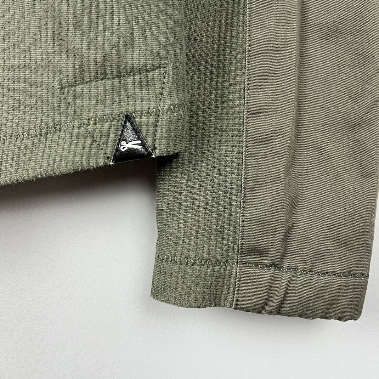 DENHAM × Designer × Japanese Brand Denham Sweater Khaki Longsleeve Polo Japanese Maharishi Size US M / EU 48-50 / 2 - 5 Thumbnail