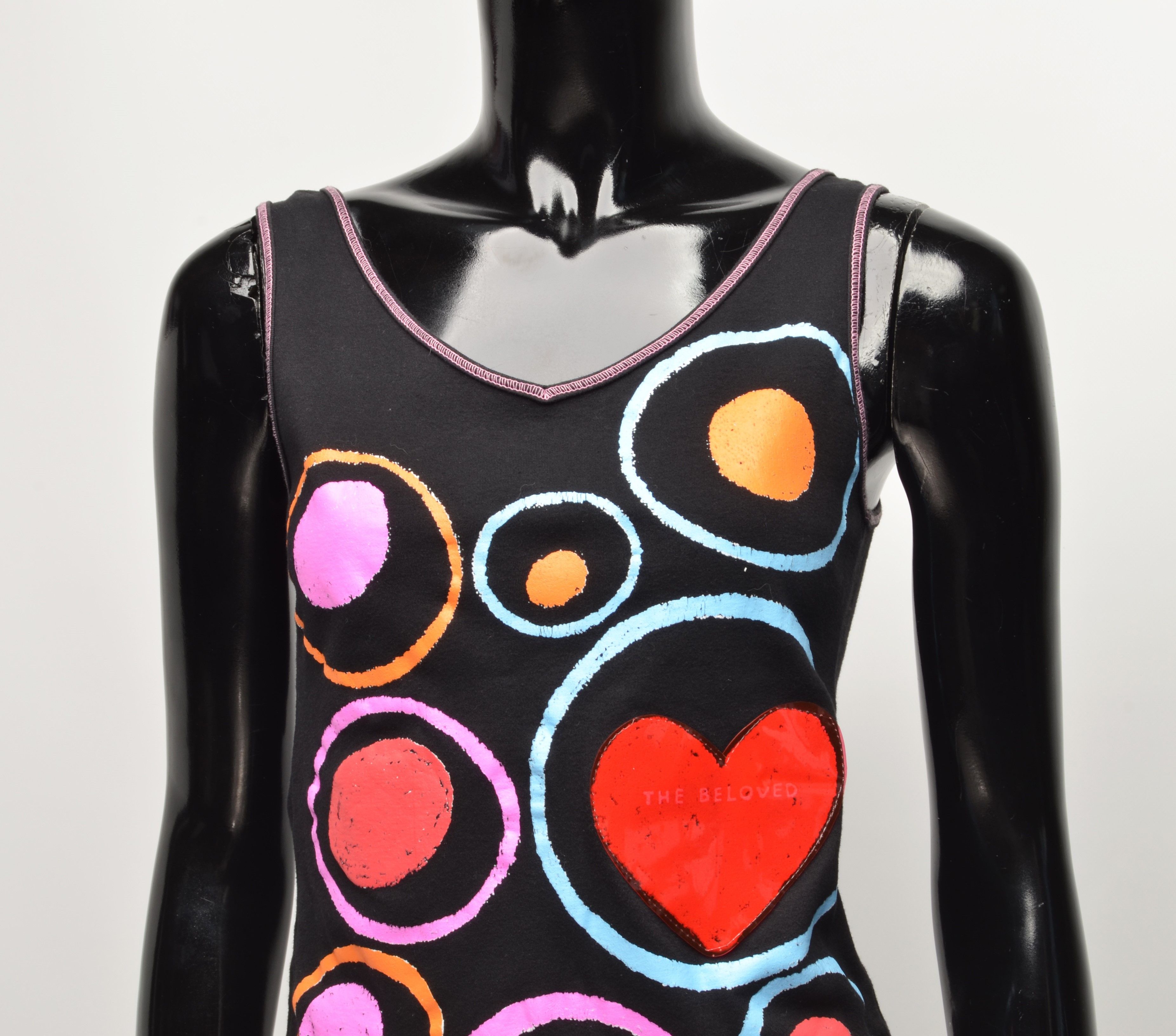Vintage Vintage The Beloved Printed Y2K Tank Top Size S / US 4 / IT 40 - 2 Thumbnail