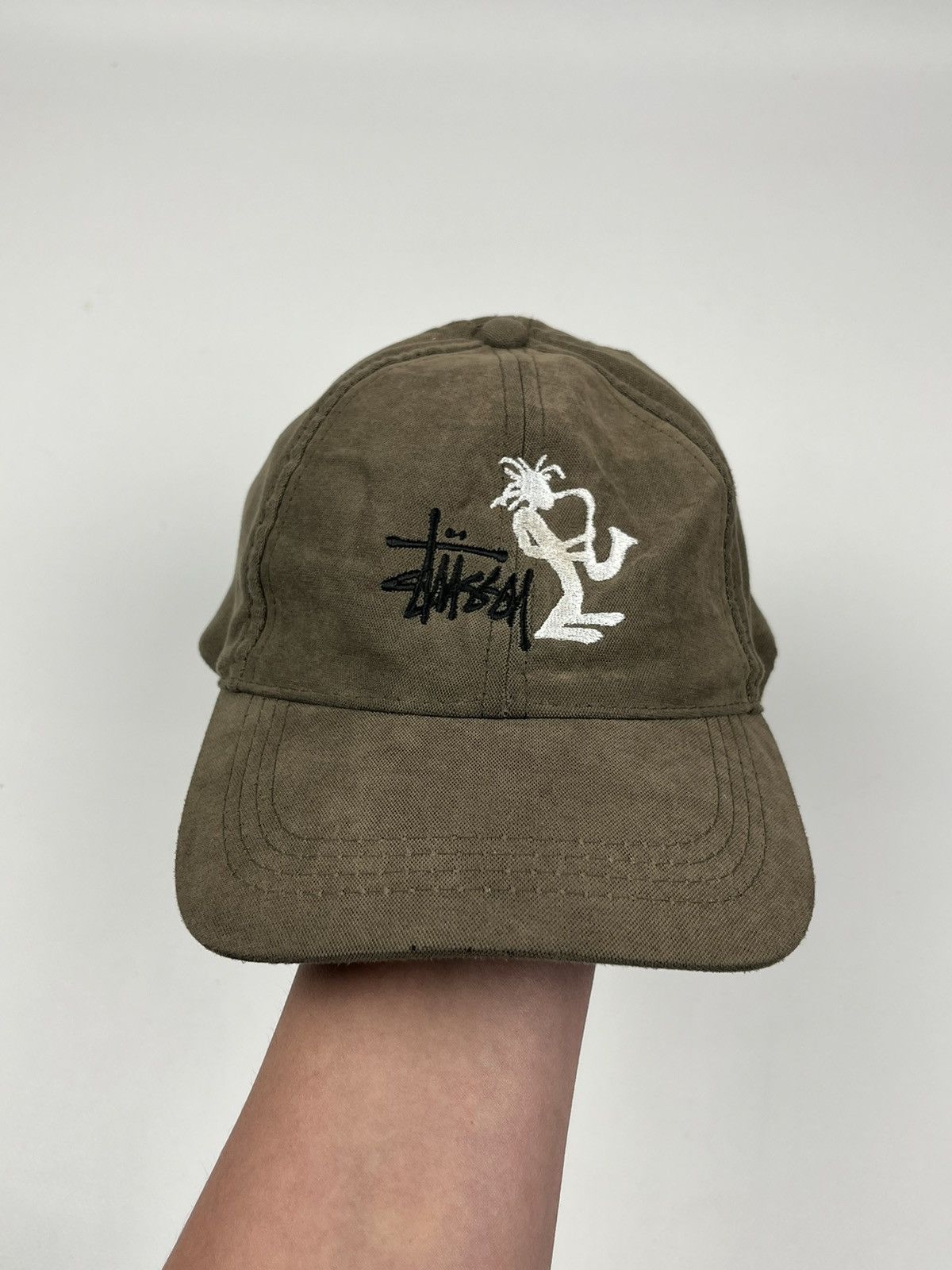 Vintage 90s Vintage Stussy Saxophone Jazz Logo Cap Hat Y2K | Grailed