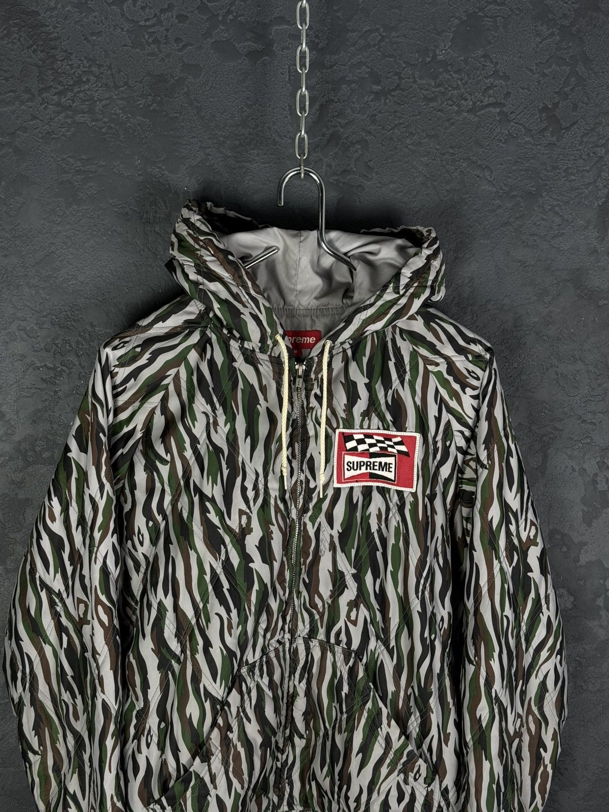 Supreme Supreme Poly Diamond Quilted Hooded Jacket Camo Rare Size US S / EU 44-46 / 1 - 5 Thumbnail