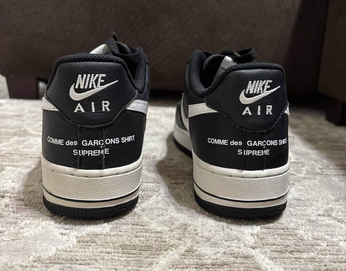 Comme des Garcons SHIRT × Nike × Supreme Supreme x Nike x CDG AF1 Size US 8.5 / EU 41-42 - 5 Thumbnail