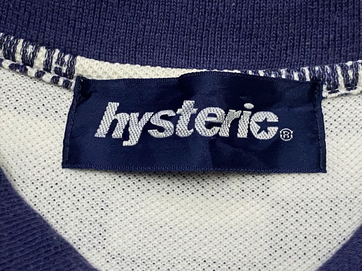 Hysteric Glamour × Japanese Brand Rare🔥Vintage Hysteric Glamour Full Writing Print Polo Shirt Size US M / EU 48-50 / 2 - 8 Thumbnail