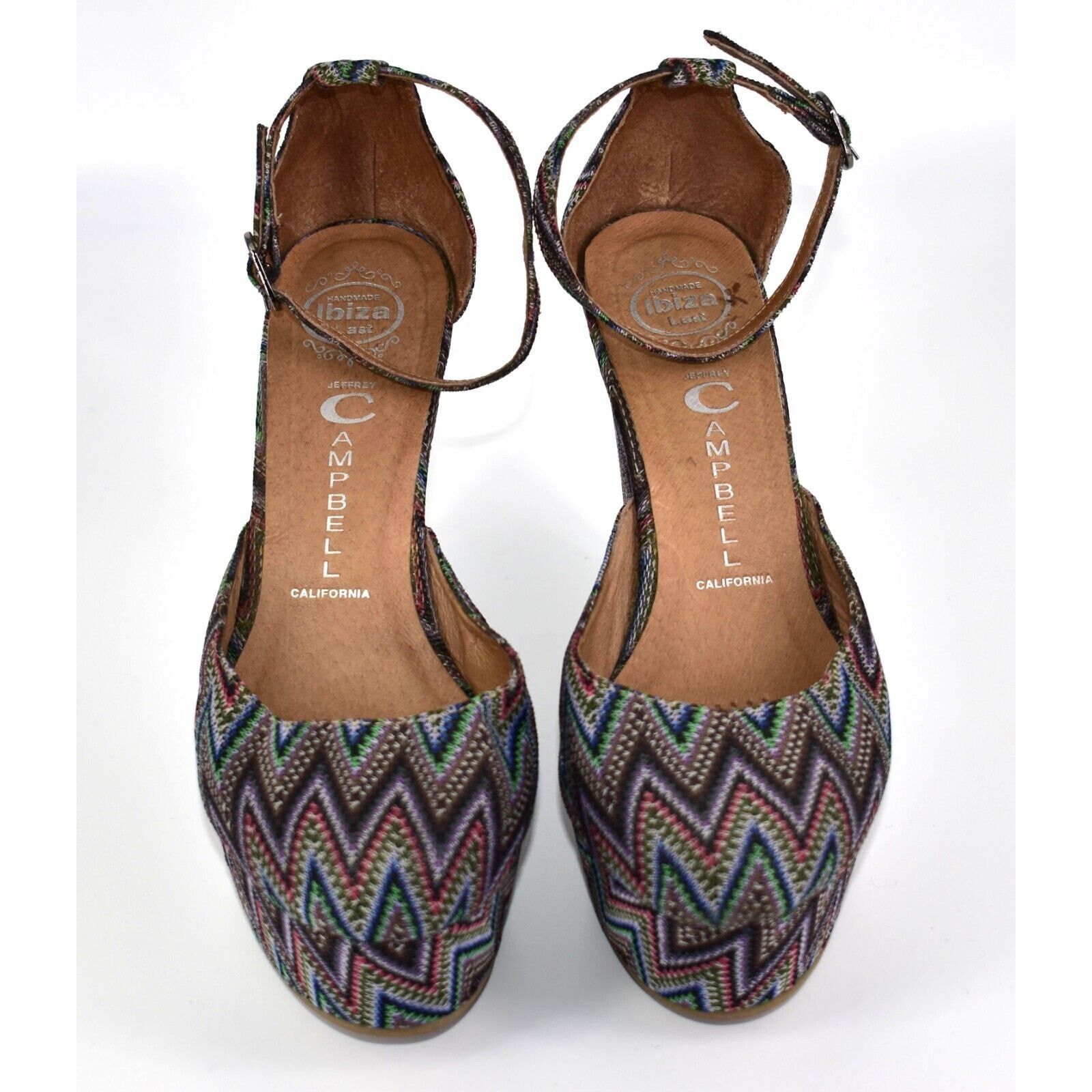 Jeffrey Campbell A4 JEFFREY CAMPBELL Bette Multicolor Platform Shoes Size 9.5 Size US 9.5 / IT 39.5 - 4 Thumbnail