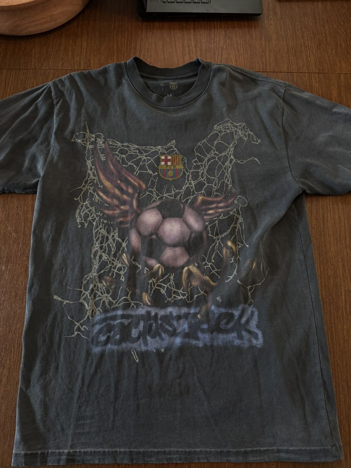 Nike × Travis Scott Cactus jack x barcelona washed tee Size US M / EU 48-50 / 2 - 1 Thumbnail