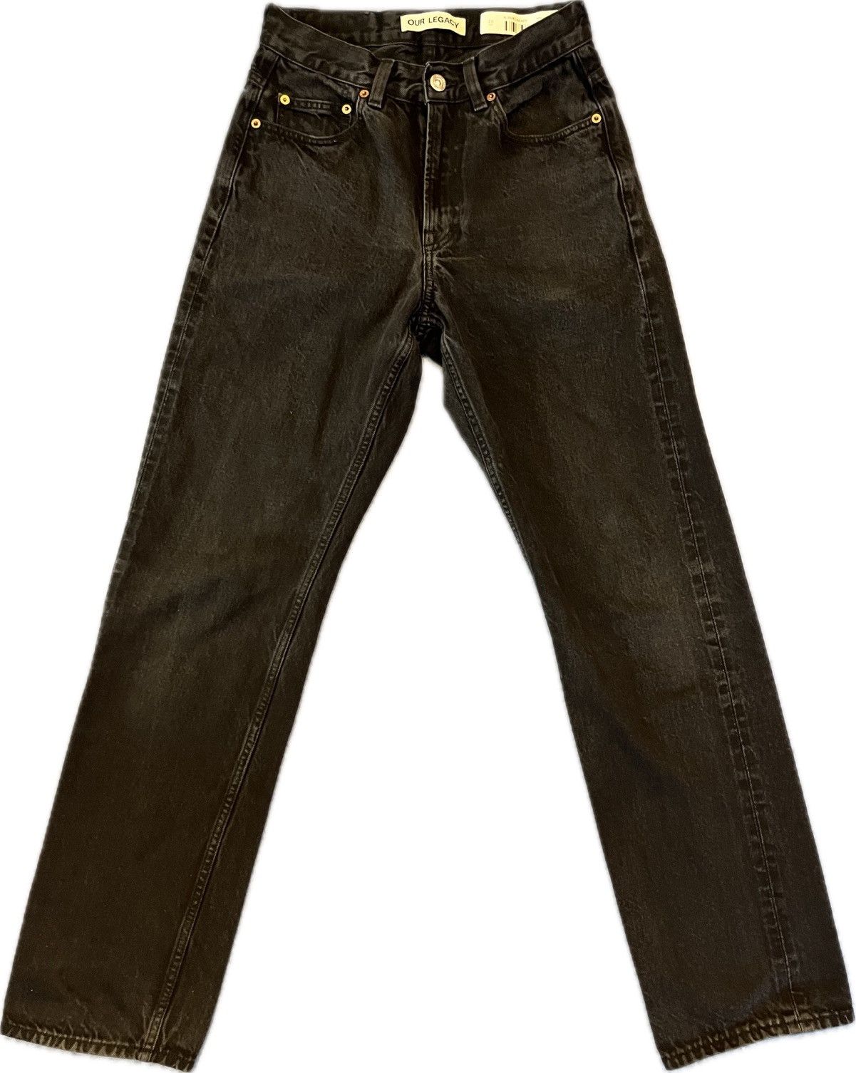 Our Legacy Our Legacy Second Cut Black, Selvedge Size US 28 / EU 44 - 1 Thumbnail