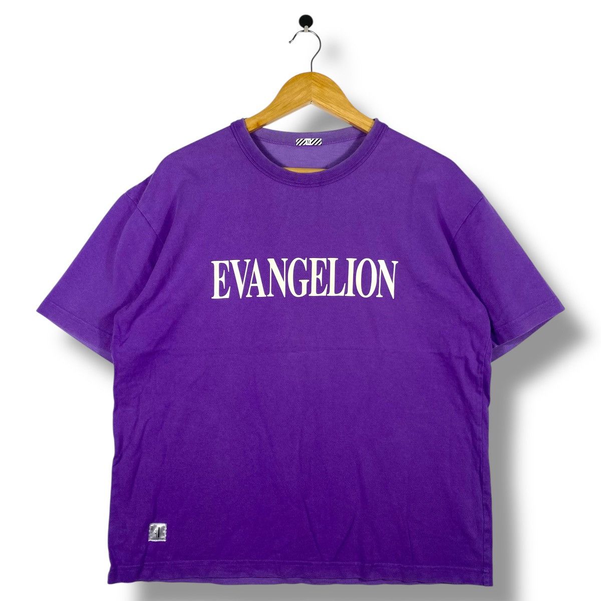 Anime Japanese Anime EVANGELION Logo Faded Tee Shirt Size US M / EU 48-50 / 2 - 1 Thumbnail