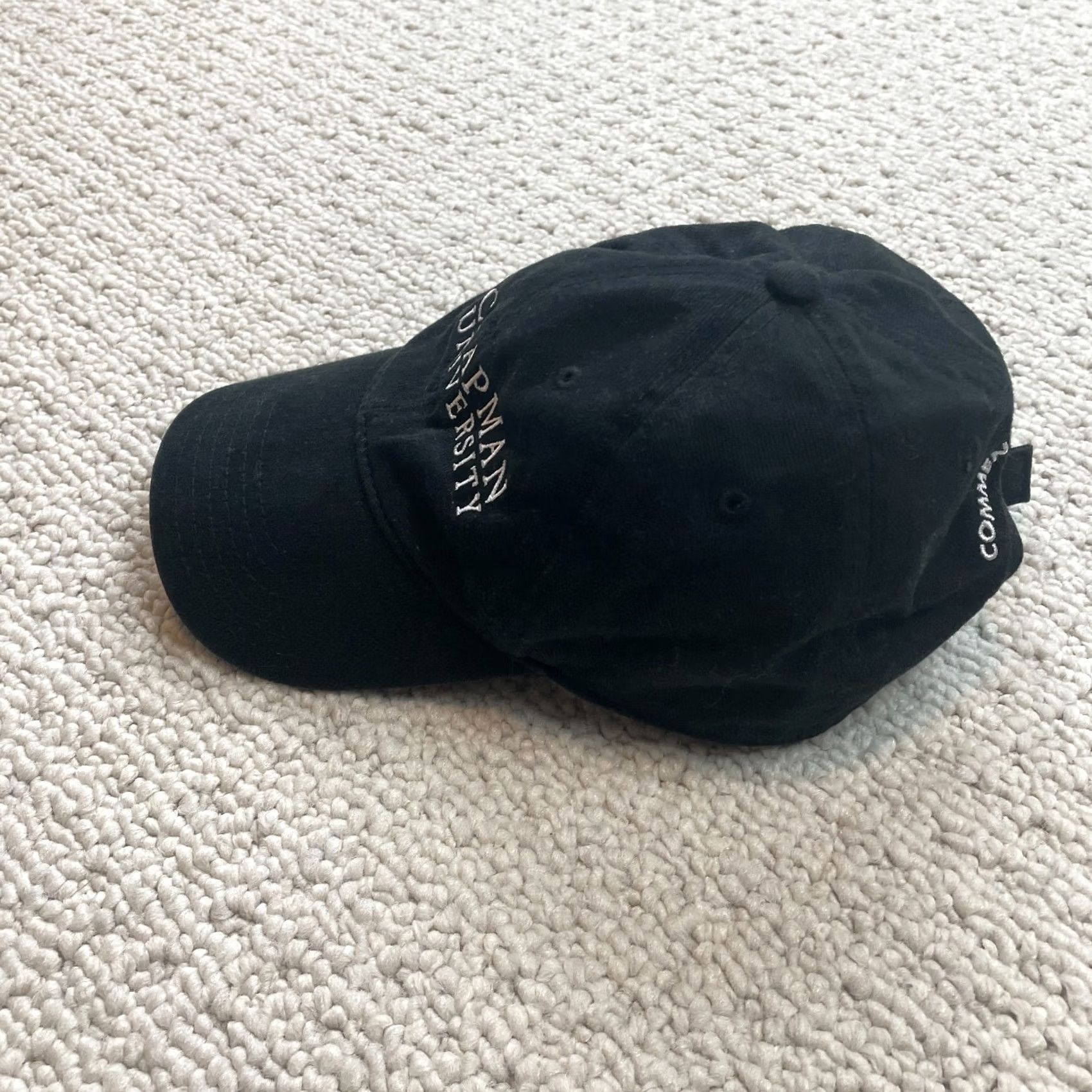 Vintage Aardvark Baseball Hat Cap Unisex Adults OSFM Black Chapman University Commencement 2019 Adjustable Size ONE SIZE - 7 Thumbnail