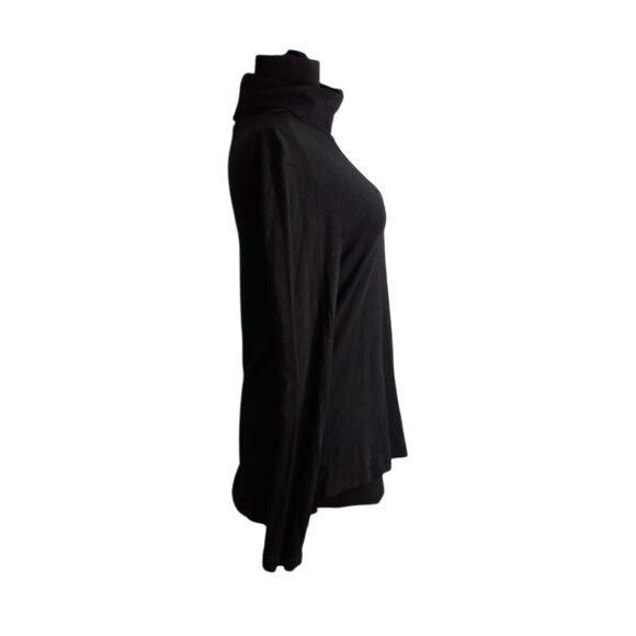 Madewell Madewell Size S Tee Shirt Black Cotton Turtleneck Long Sleev Size S / US 4 / IT 40 - 5 Thumbnail