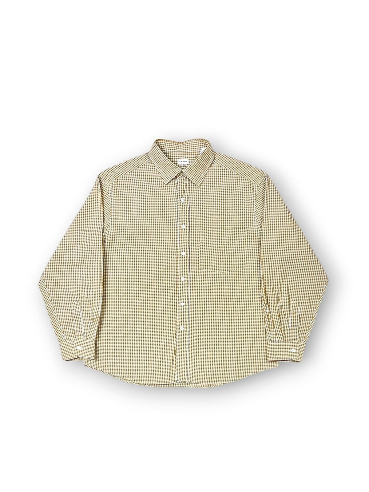 Paul Smith 90s Paul Smith Made In Ireland Vintage Gingham Button Up Size US XL / EU 56 / 4 - 1 Thumbnail