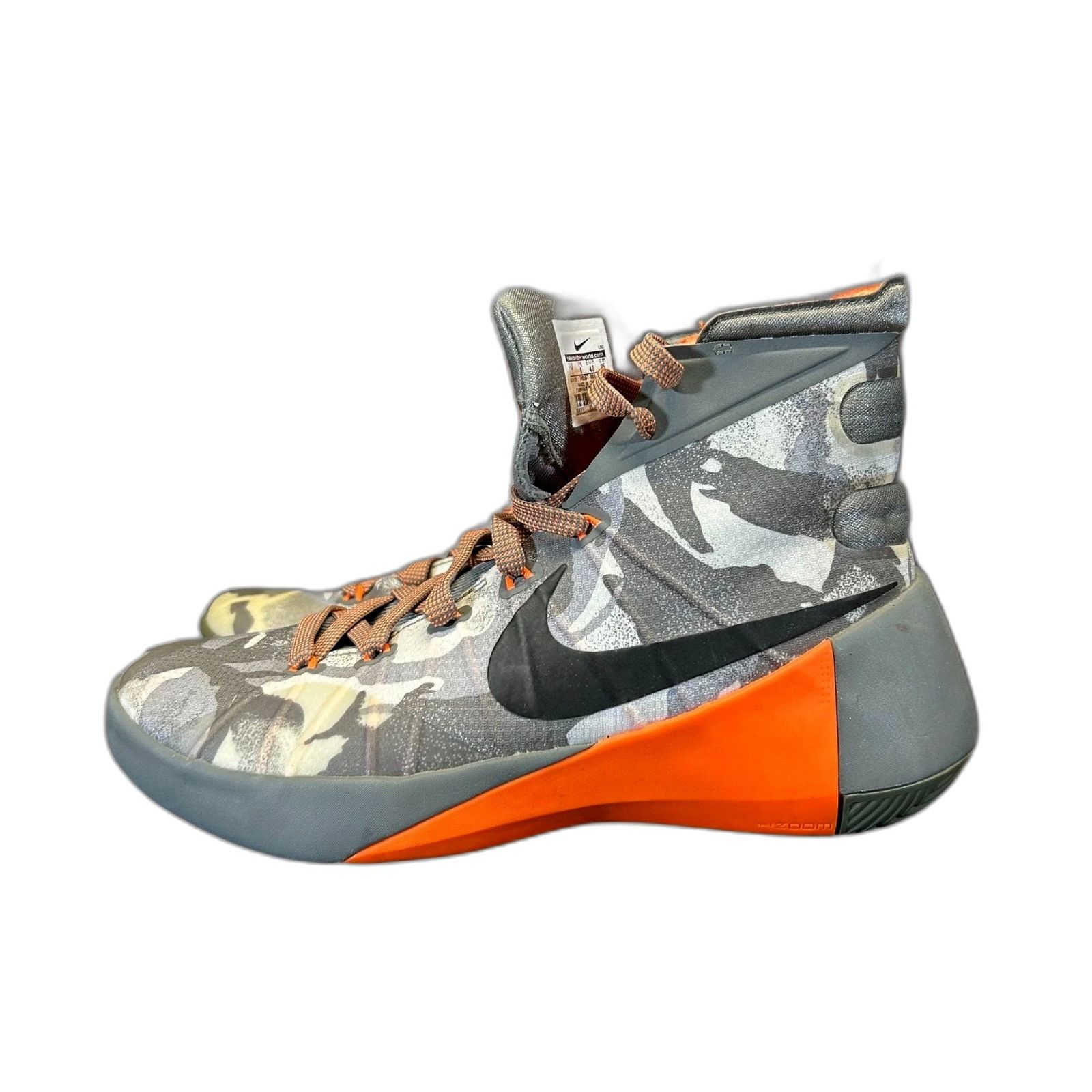 Nike Nike Hyperdunk 2015 PRM Camo Athletic Basketball 749567-001 Size US 7 / EU 40 - 6 Thumbnail