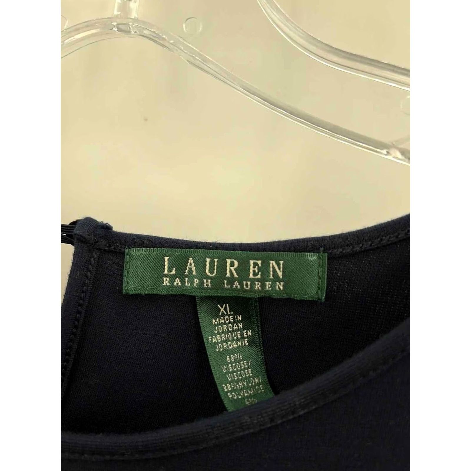 Vintage Lauren Blouse Navy XL Plus Womens Size XL / US 12-14 / IT 48-50 - 2 Thumbnail