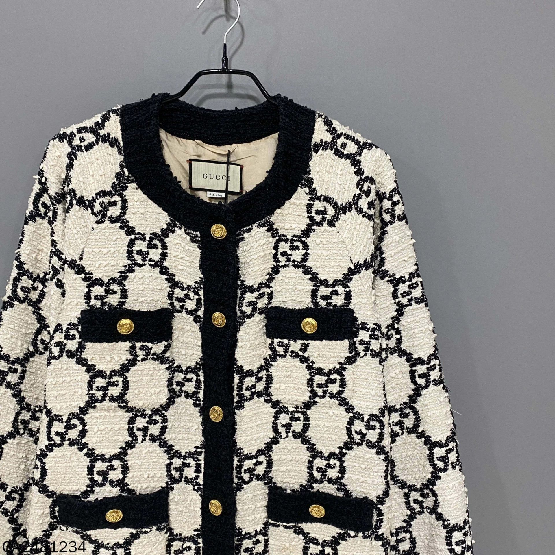 Gucci Gucci GG all over print jacket 36 98 stained Size L / US 10 / IT 46 - 2 Thumbnail