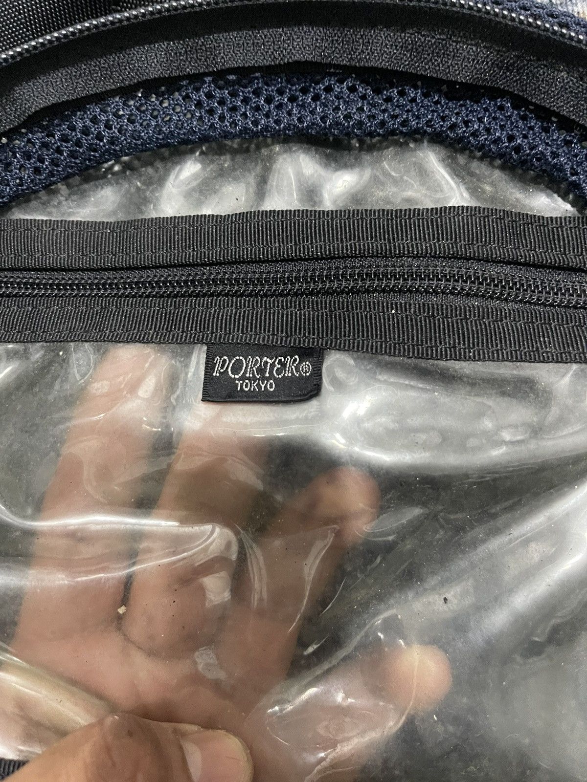 Japanese Brand × Porter × Vintage 🔥Vintage PORTER Tokyo Japan Full Mesh Daily Backpack Size ONE SIZE - 13 Thumbnail