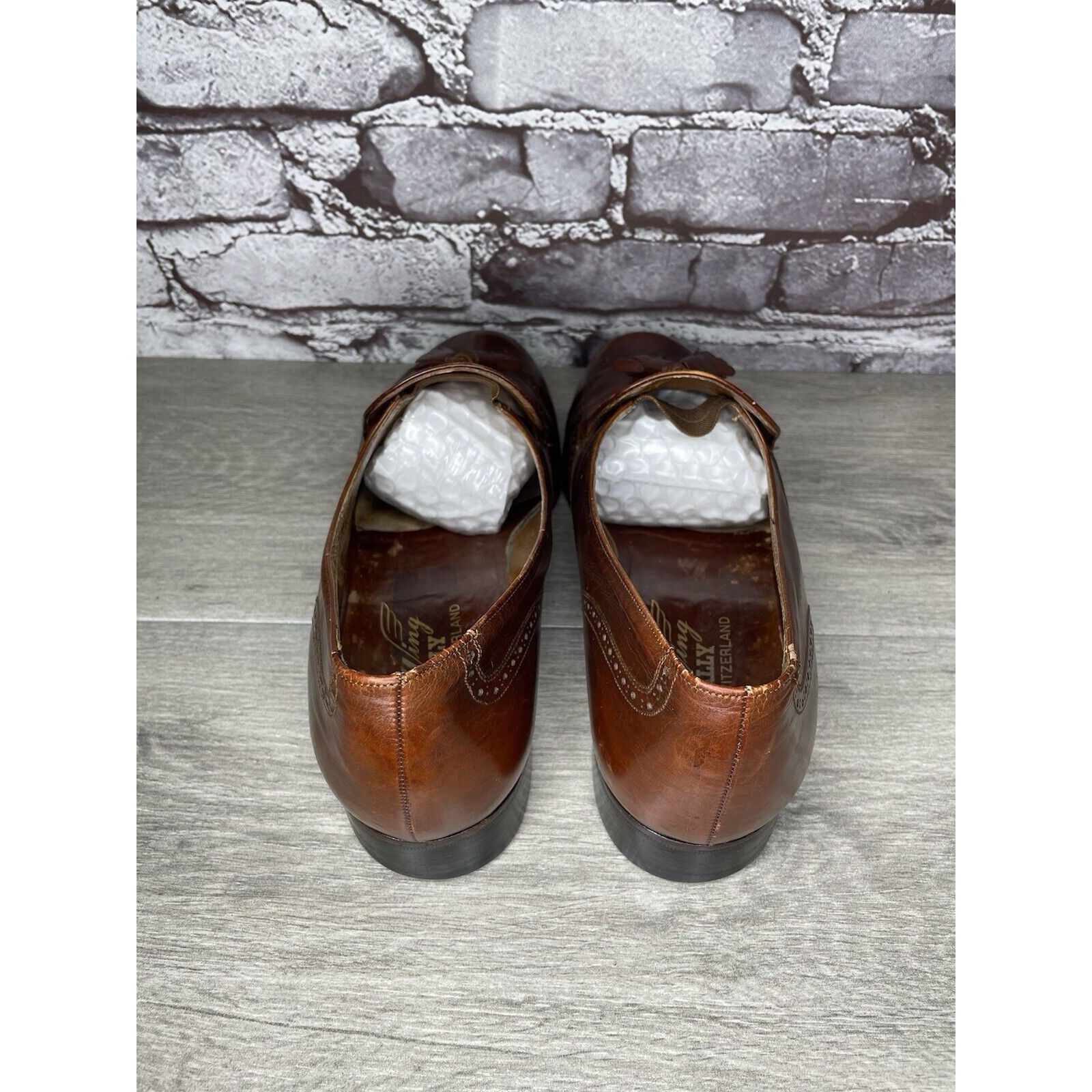 Bally Bally Satolas Brown Leather Wingtip Tassel Loafer Dress Shoe Size US 10 / EU 43 - 5 Thumbnail