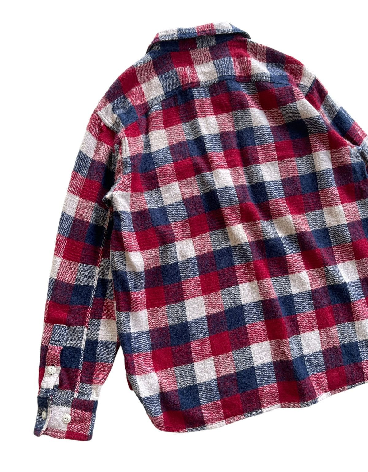 Cushman Vintage 30s Cushman Half Zipper Checked Shirt Size US L / EU 52-54 / 3 - 4 Thumbnail