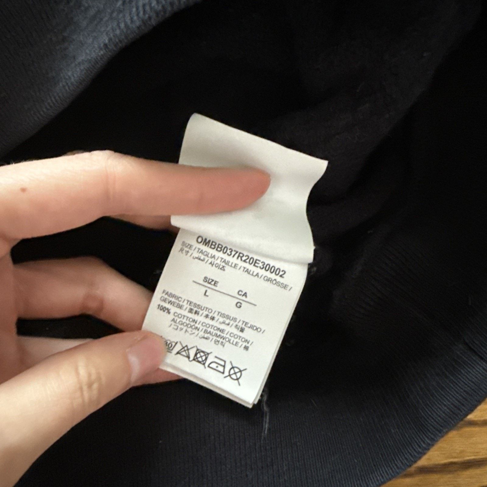 Off-White OFF-WHITE TAPE DIAGONAL ARROWS HOODIE Size L C23 Size US L / EU 52-54 / 3 - 5 Thumbnail