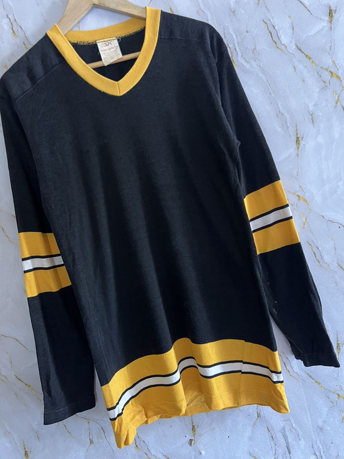 Japanese Brand Vintage Sandow Sporting Knit Shirt – Retro Sportswear (US L) Size M / US 6-8 / IT 42-44 - 3 Thumbnail