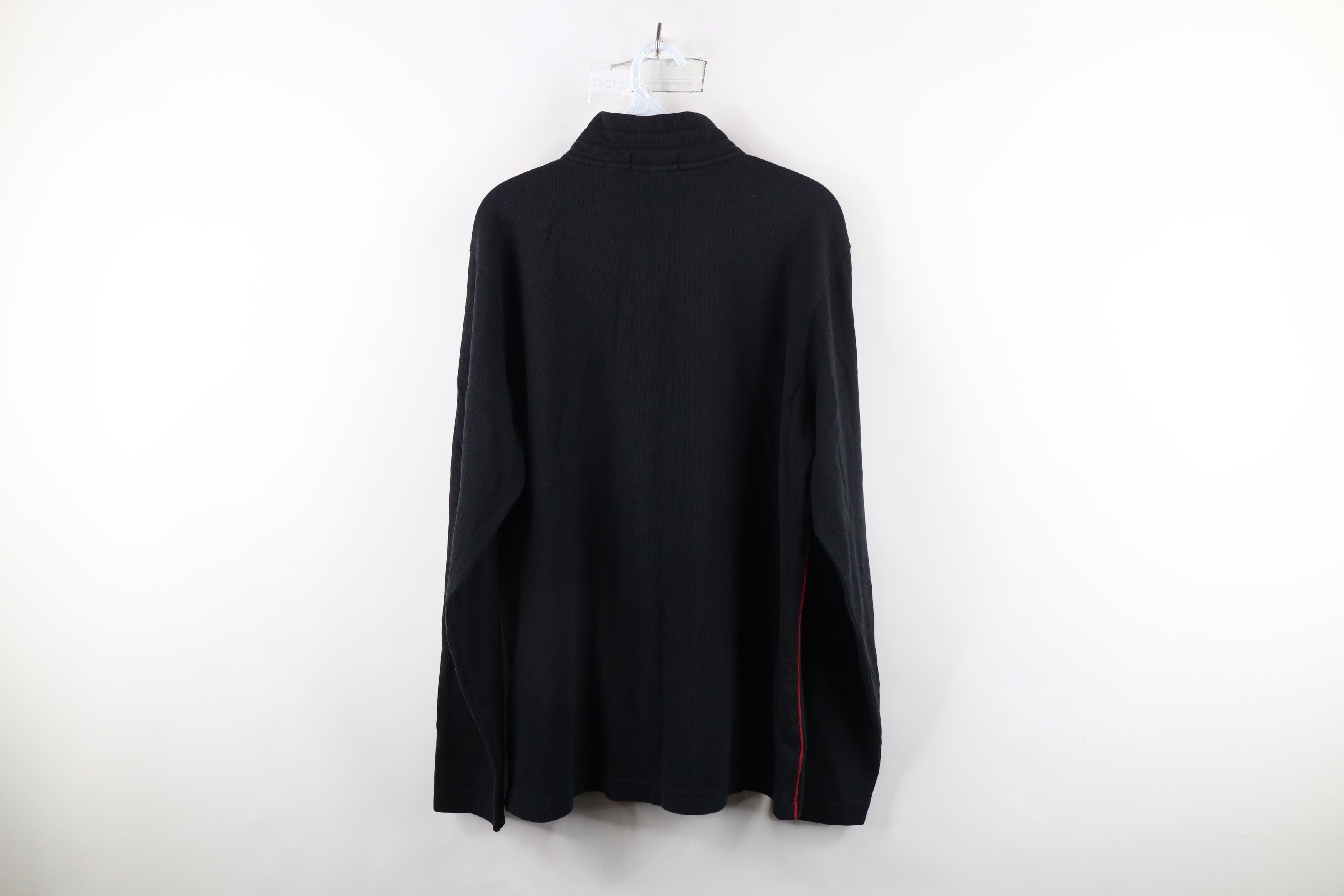 Lands' End × Vintage Vintage Lands End Thermal Knit Half Zip Pullover Sweater Size US L / EU 52-54 / 3 - 8 Thumbnail