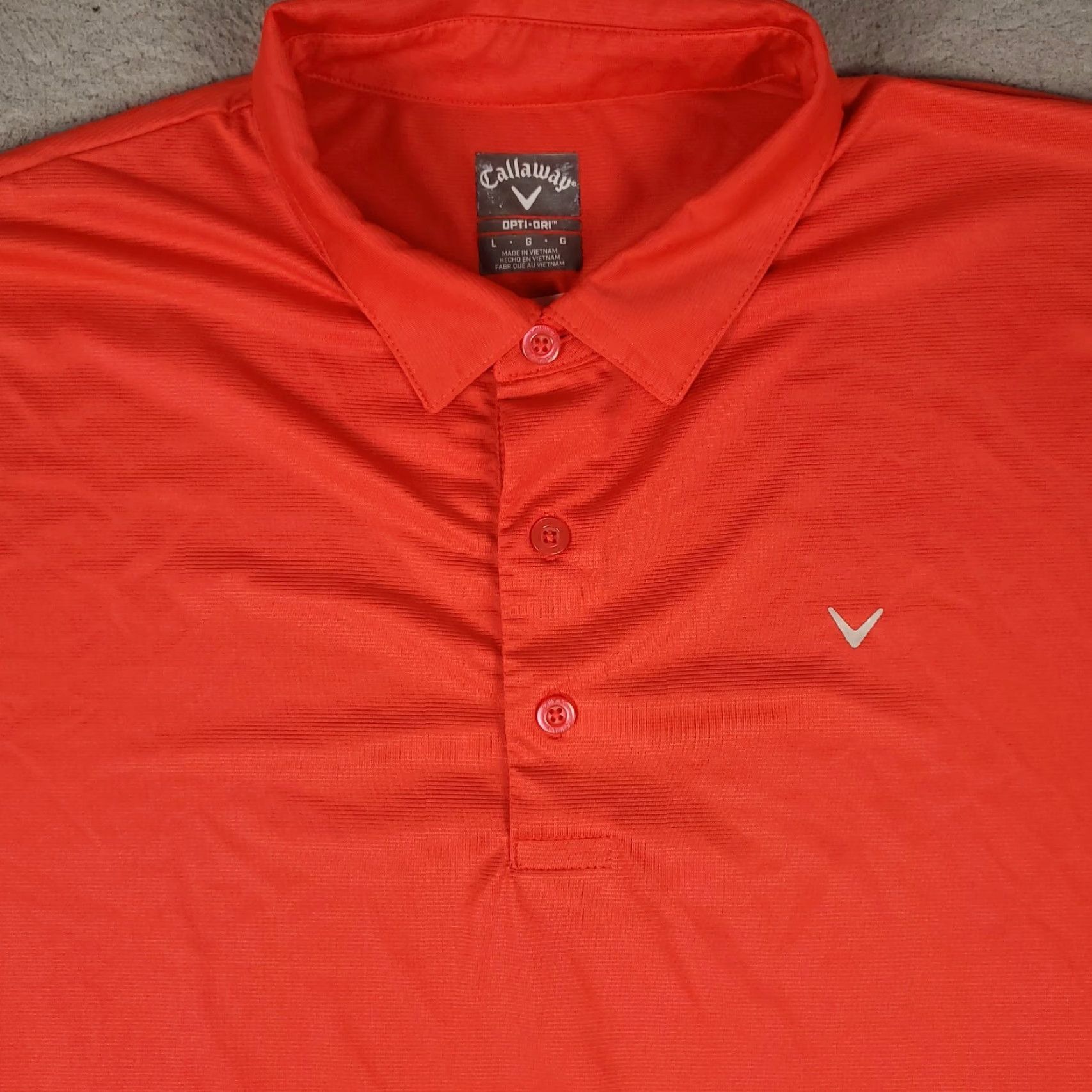 Callaway Callaway Polo Shirt Mens L Red Golf Short Sleeve Polo Shirt Sports Modern Classic Colorful Size US L / EU 52-54 / 3 - 2 Thumbnail
