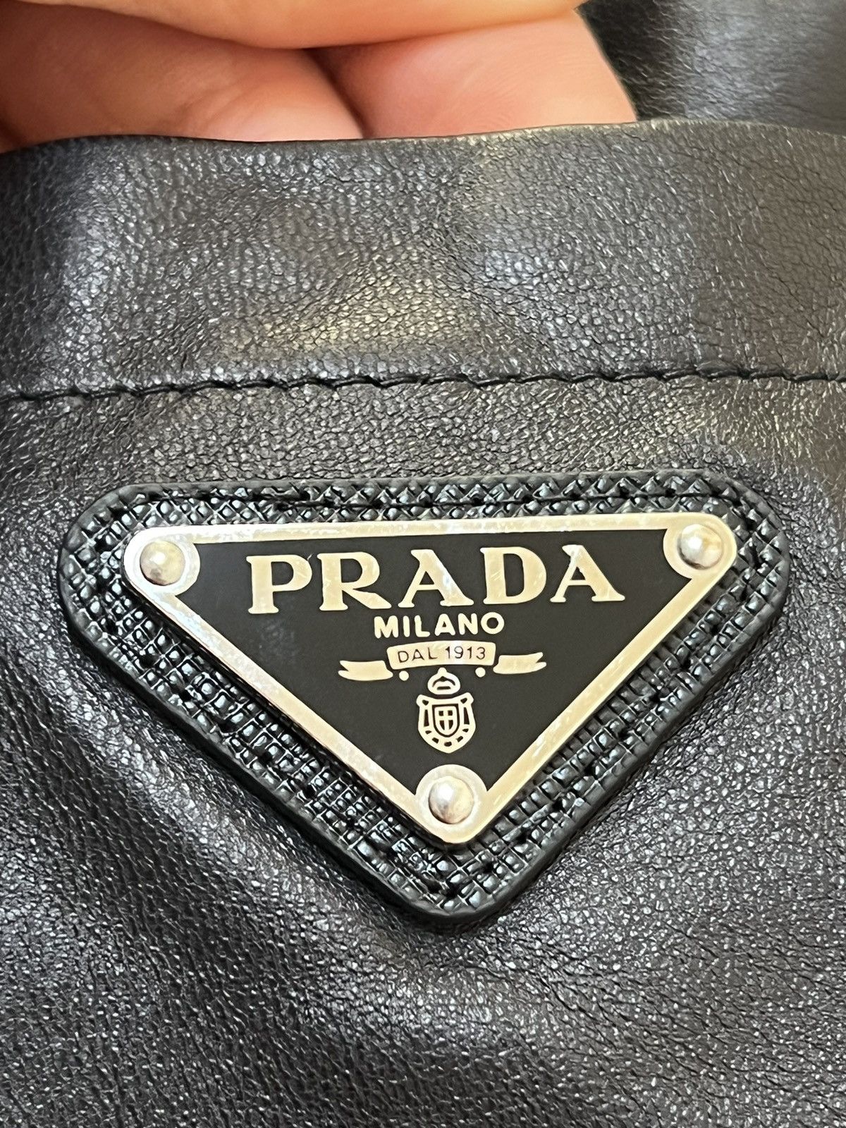 Prada Prada Nappa Leather Bermuda Black Shorts Size 46 Size US 32 / EU 48 - 8 Thumbnail